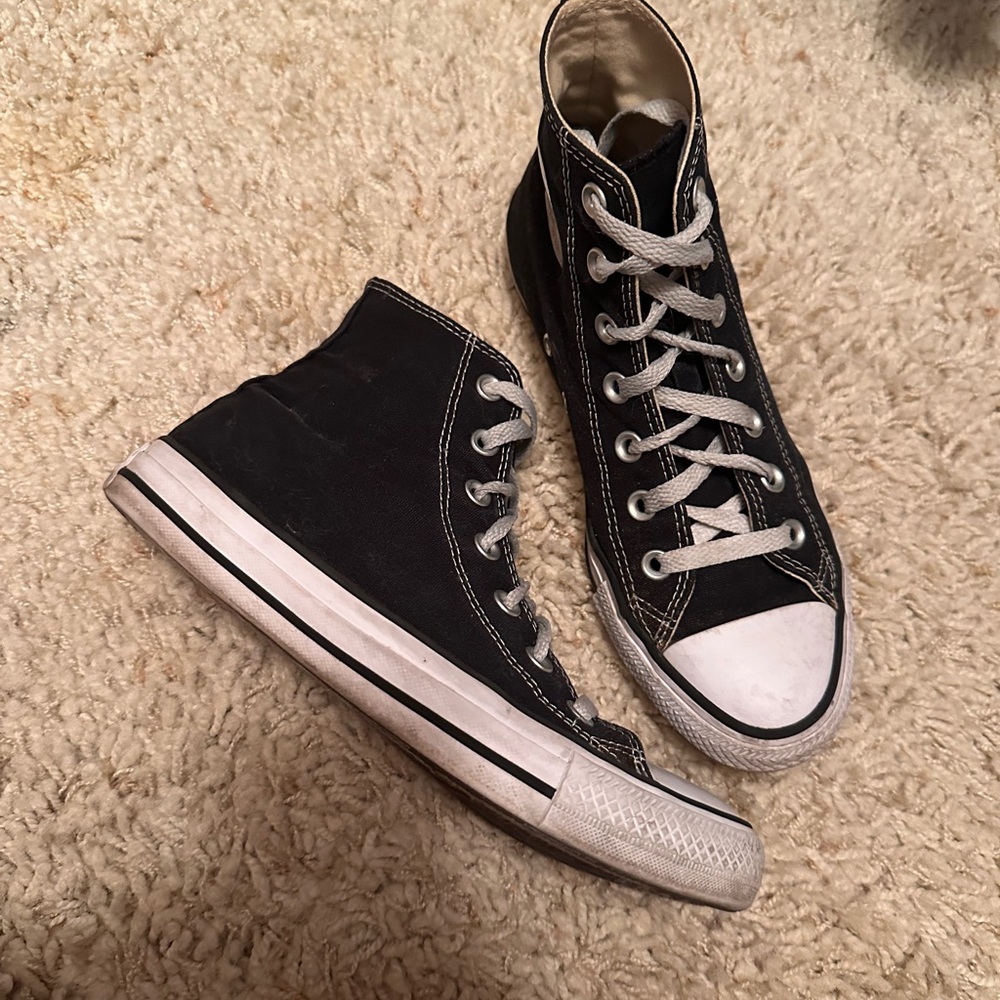 Black High-Top Converse